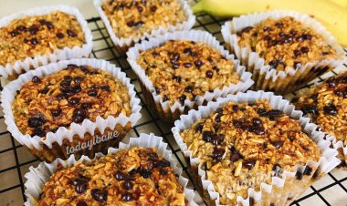 CÁCH LÀM BÁNH CHUỐI YẾN MẠCH THƠM NGON TỐT CHO SỨC KHỎE MÀ KHÔNG LO BÉO