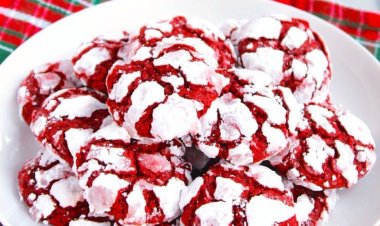 [SERIES BÁNH TRANG TRÍ GIÁNG SINH] CÁCH LÀM BÁNH QUY TUYẾT CRINKLE COOKIES